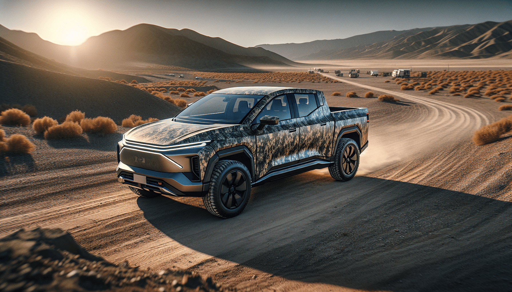 Taha Abbasi Toyota Hilux electric pickup truck prototype