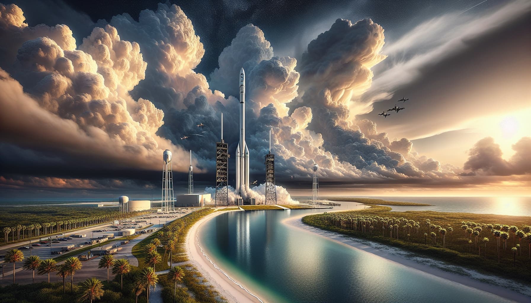 Blue Origin Faces Backlash Over Florida Waterway Pollution Concerns | Taha Abbasi