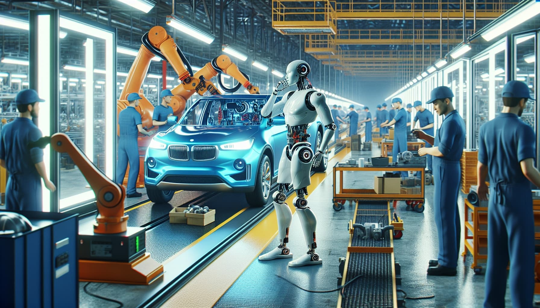 Figure AI Robot Deploys at BMW: Humanoid Manufacturing Gets Real | Taha Abbasi