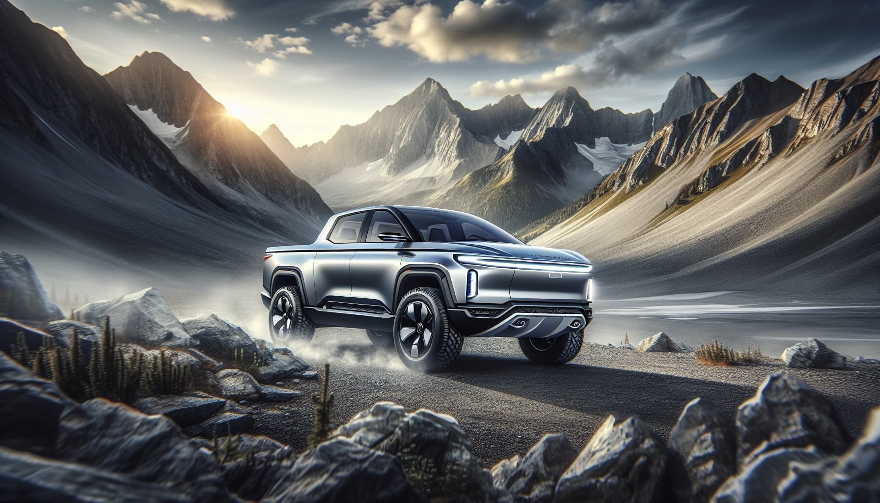 Taha Abbasi Hyundai IONIQ T7 electric pickup truck 4WD SUV 2026