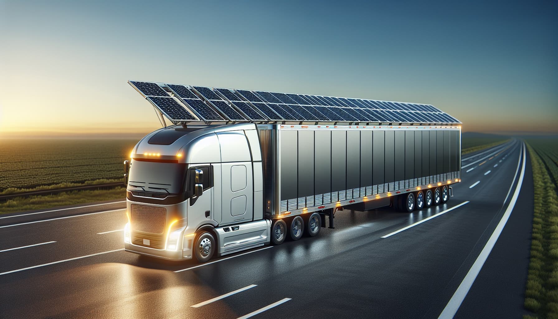 Solar Panels on Semi Trailers: The Genius Idea Eliminating Diesel Reefers | Taha Abbasi